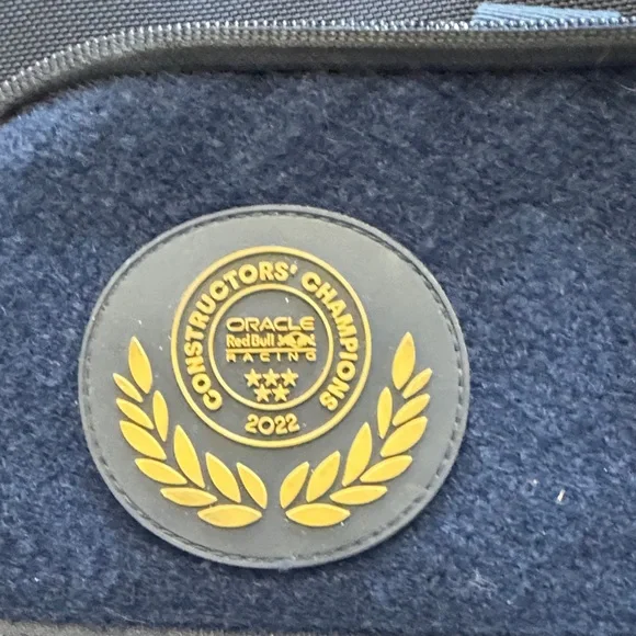 Red Bull Oracle Racing Navy & Red Roll Top Backpack - Picture 13 of 15